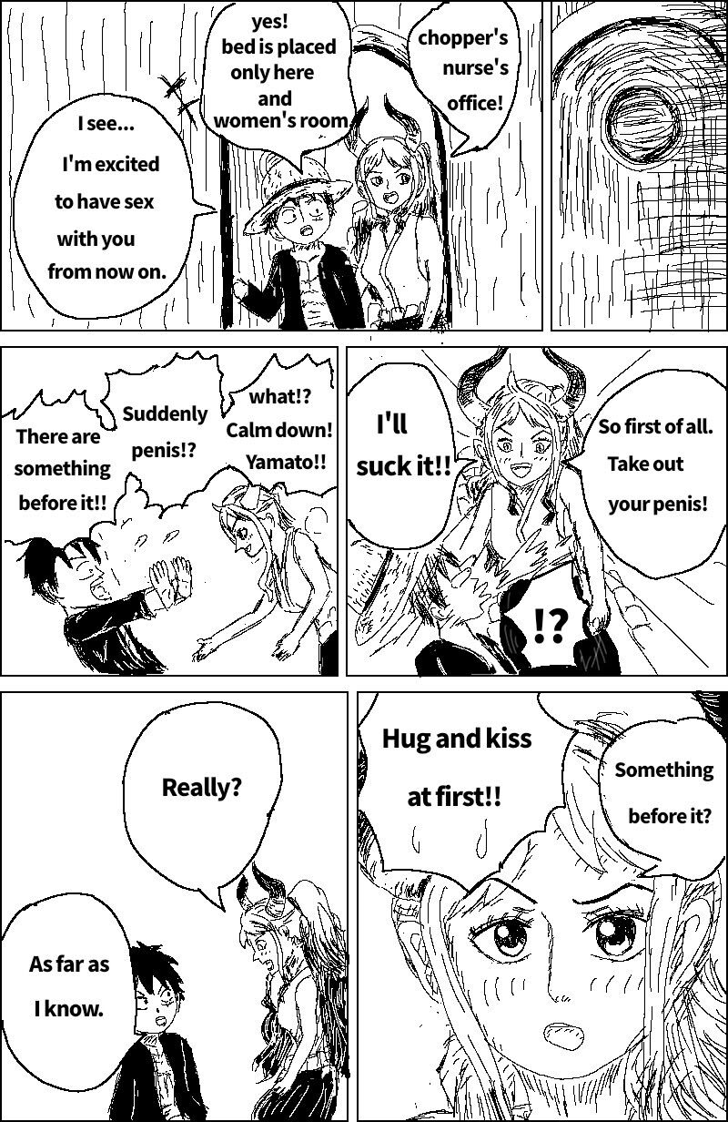 Luffy×Yamato page 3 full