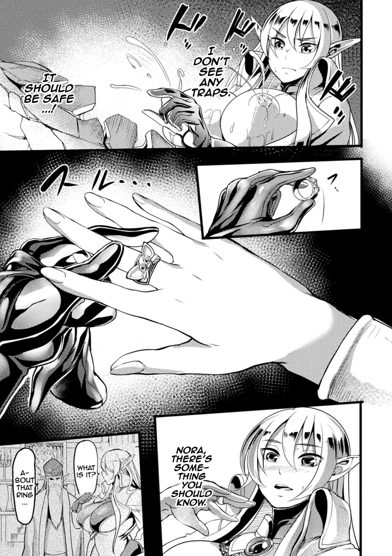 Ero Trap Dungeon! Elf kari no Shokushuana Ep.3 | Lewd Trap Dungeon! The Elf Hunting Tentacle Hole Ep.3 page 11 full
