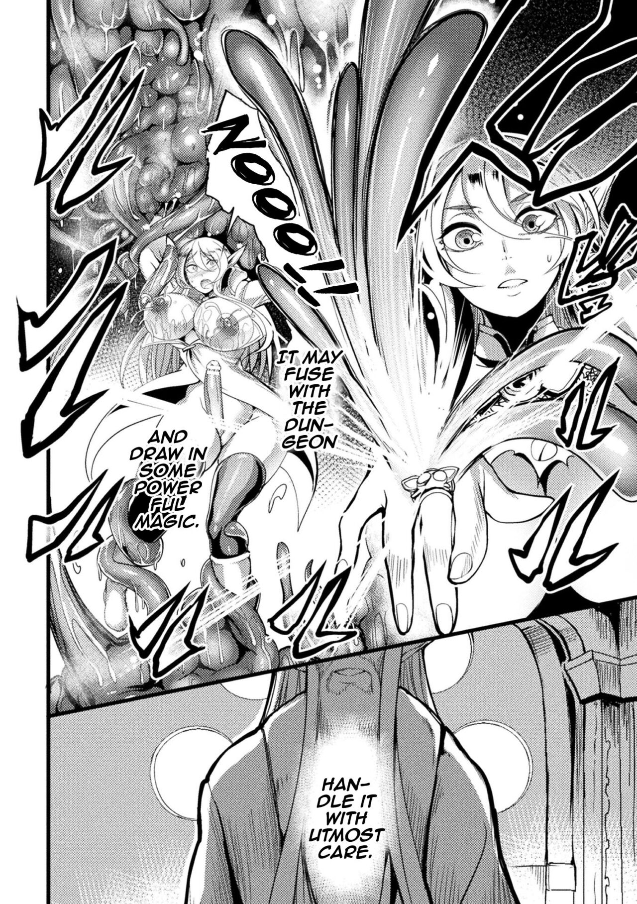 Ero Trap Dungeon! Elf kari no Shokushuana Ep.3 | Lewd Trap Dungeon! The Elf Hunting Tentacle Hole Ep.3 page 12 full