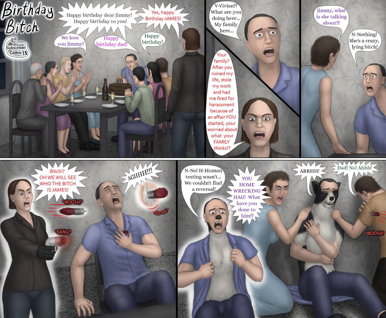 Birthday Bitch page 1 full