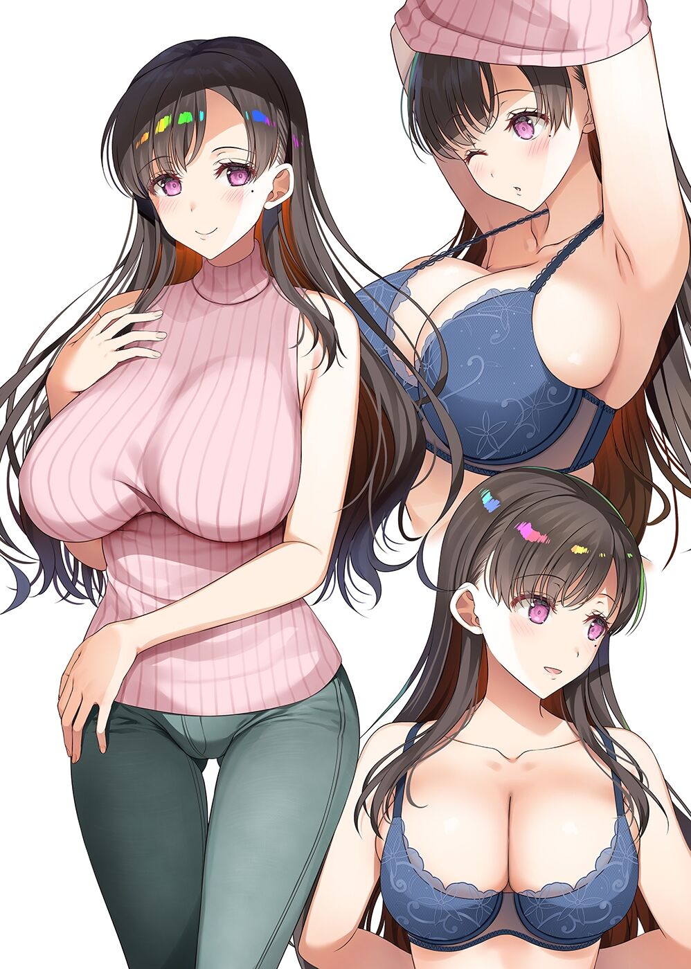 お姉ちゃん達がボクを誘ってきて困っています CASE5「ﾑｽｯkoを洗髪中にスケベな甥っ子達におっぱいを嬲られるﾊｯﾊOYA」 page 1 full