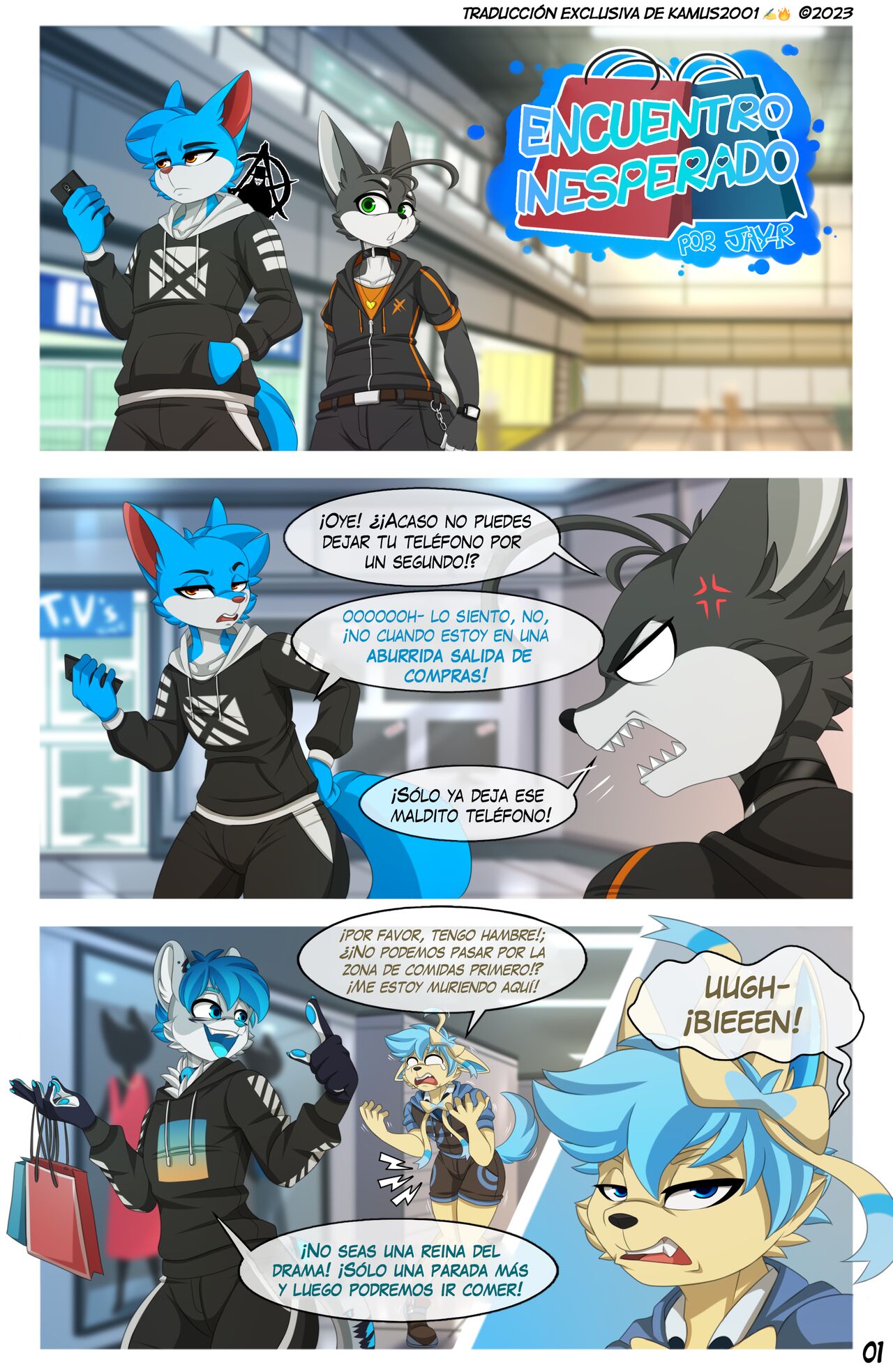 Unexpected Meet Up page 1 full