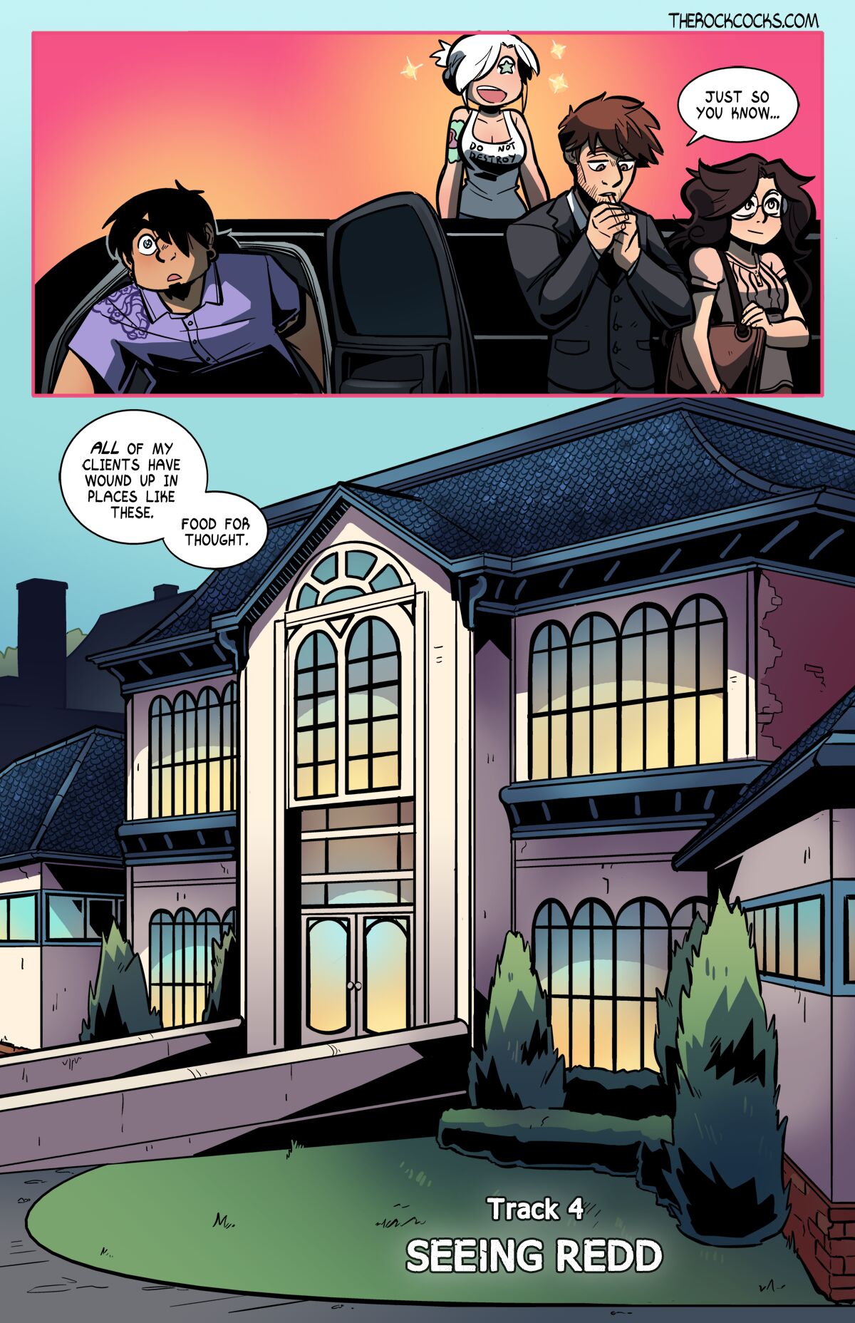 The Rock Cocks - Track 4: Seeing Redd page 1 full