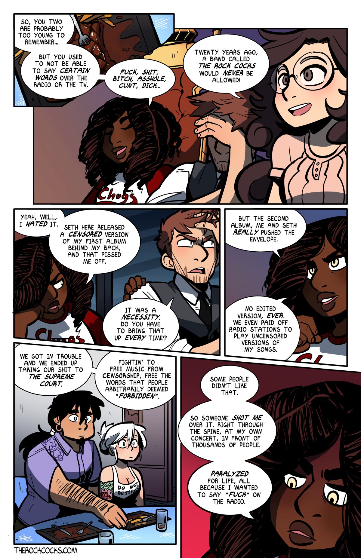 The Rock Cocks - Track 4: Seeing Redd page 10 full