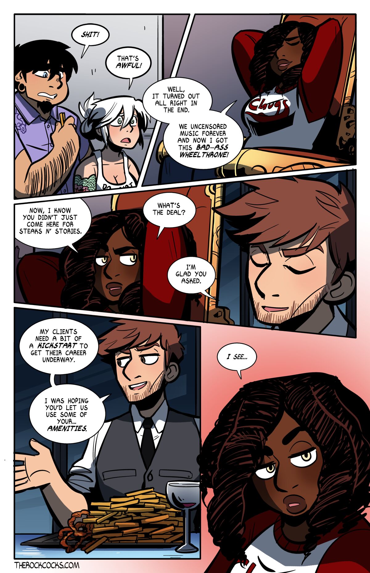The Rock Cocks - Track 4: Seeing Redd page 11 full