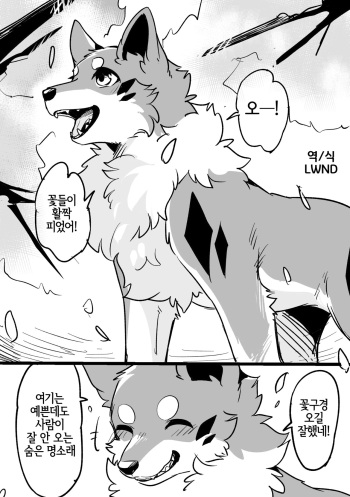 [Minaga Tsukune] Secret Flower Viewing Spot [Korean] [Decensored] [LWND] cover