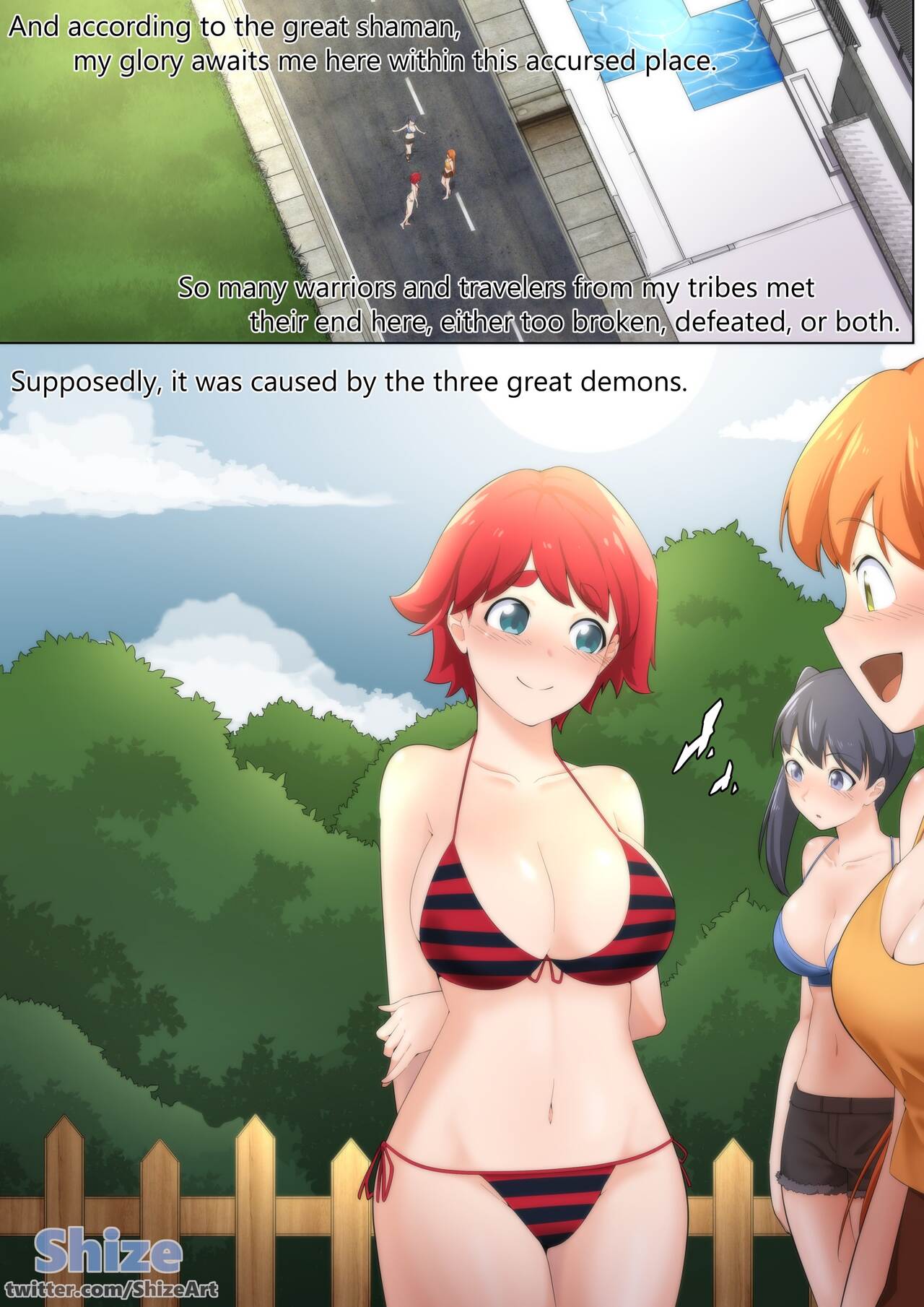 Lucy and the Three Great Demons page 2 full
