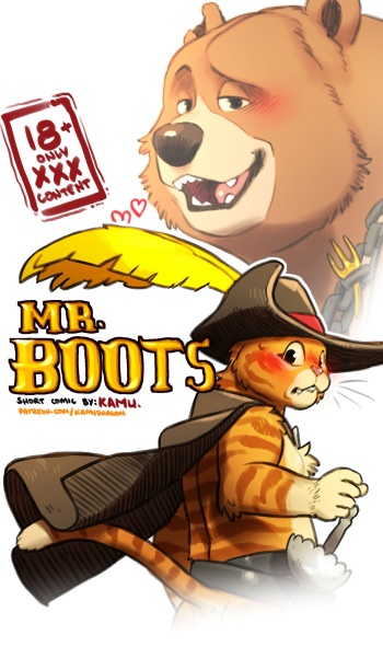 [KamuDragon] Mr. Boots (Puss in Boots: The Last Wish) cover