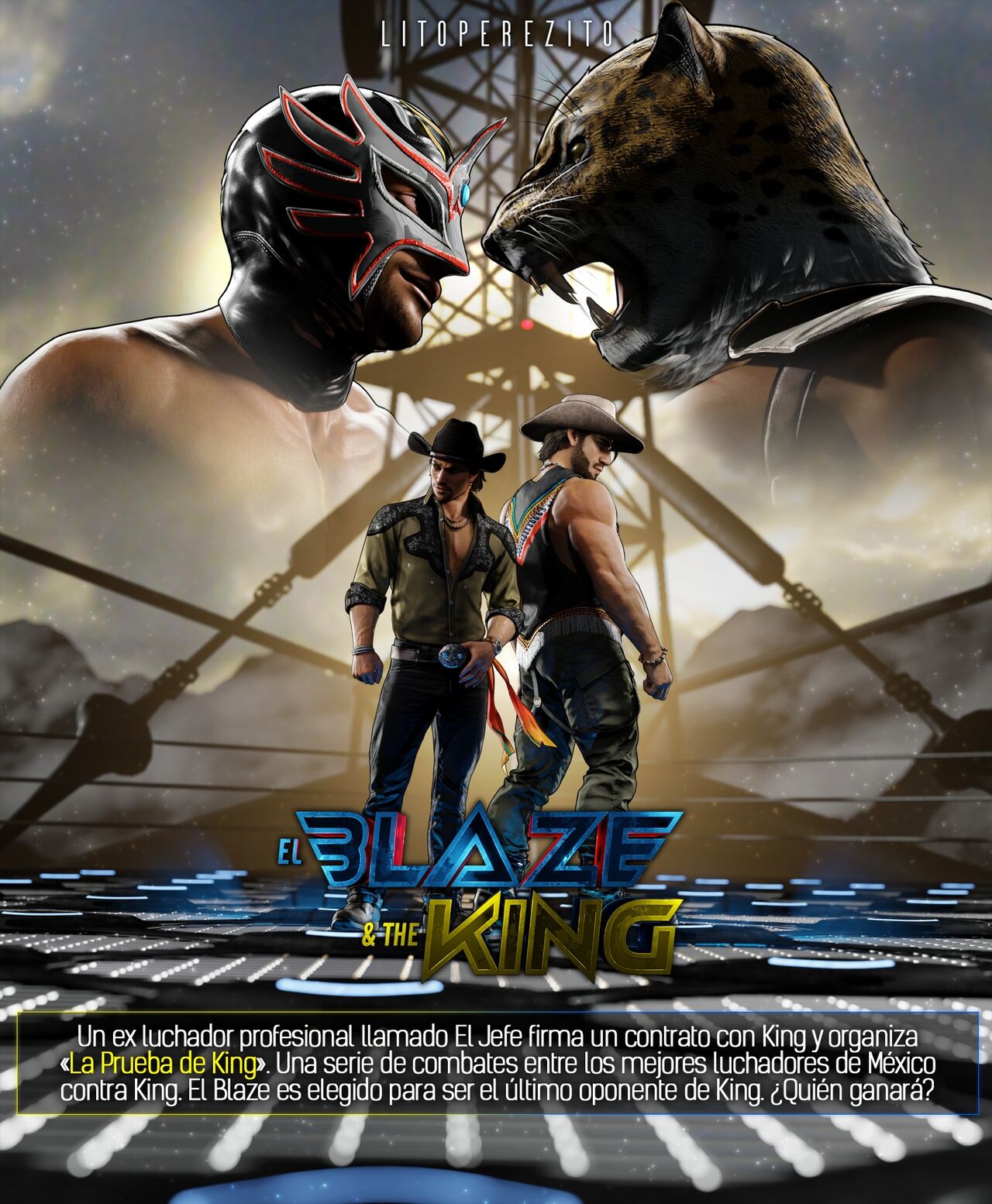 EL BLAZE & THE KING page 1 full