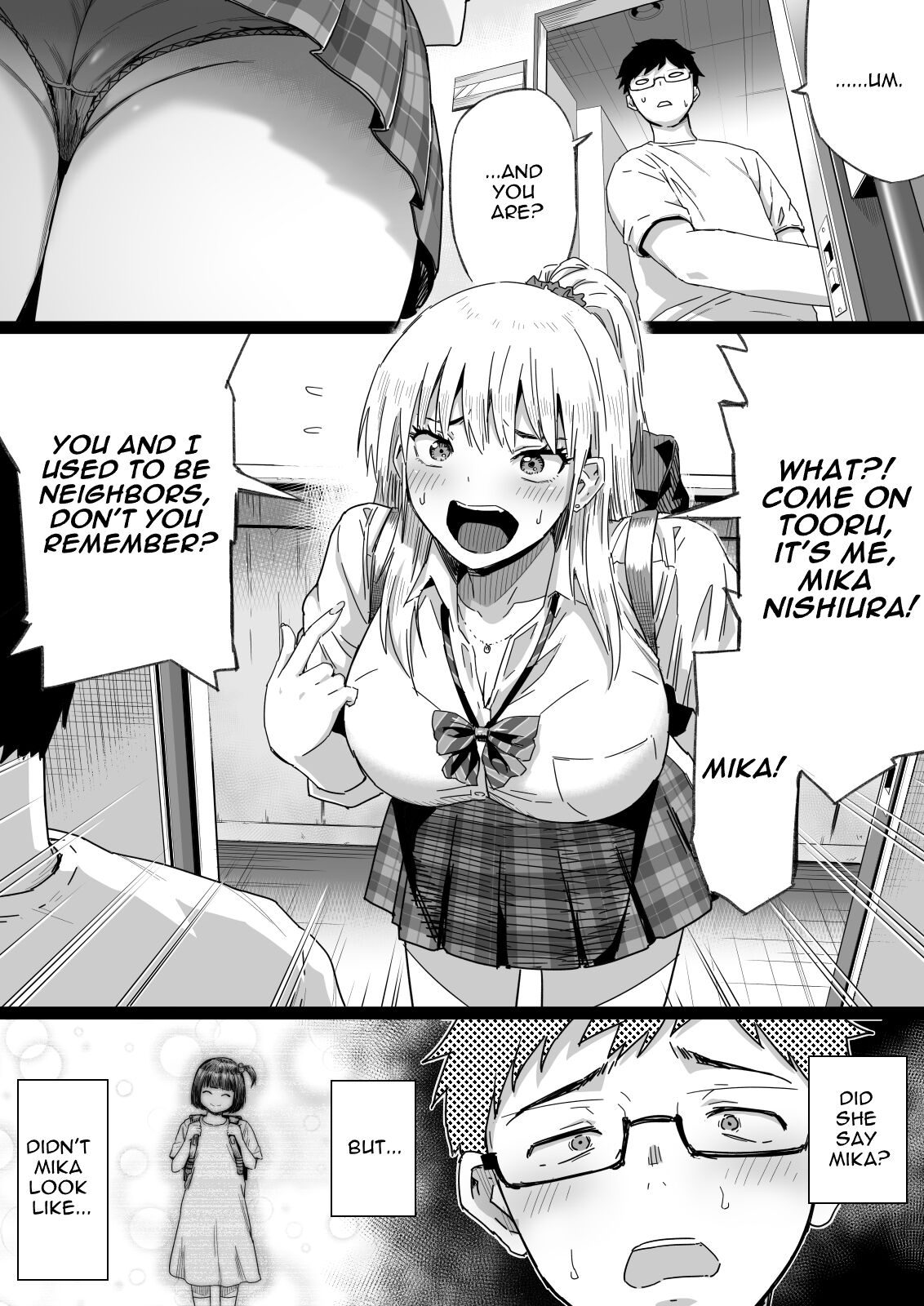 Hisashiburi ni Saikai shita Osananajimi wa Dosukebe Gal ni Nattemashita. page 4 full