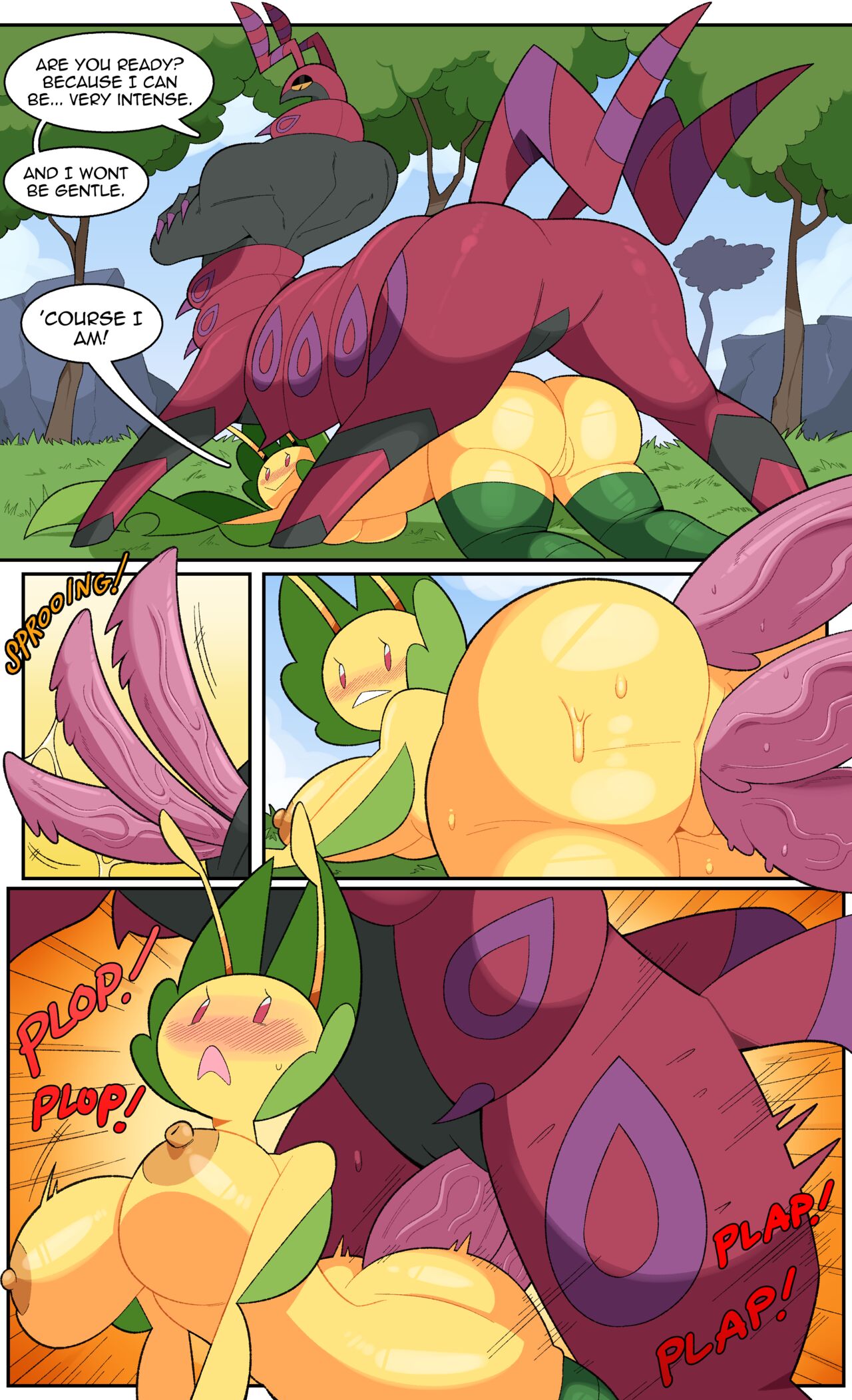 Bug Pokemon's comics page 8 full