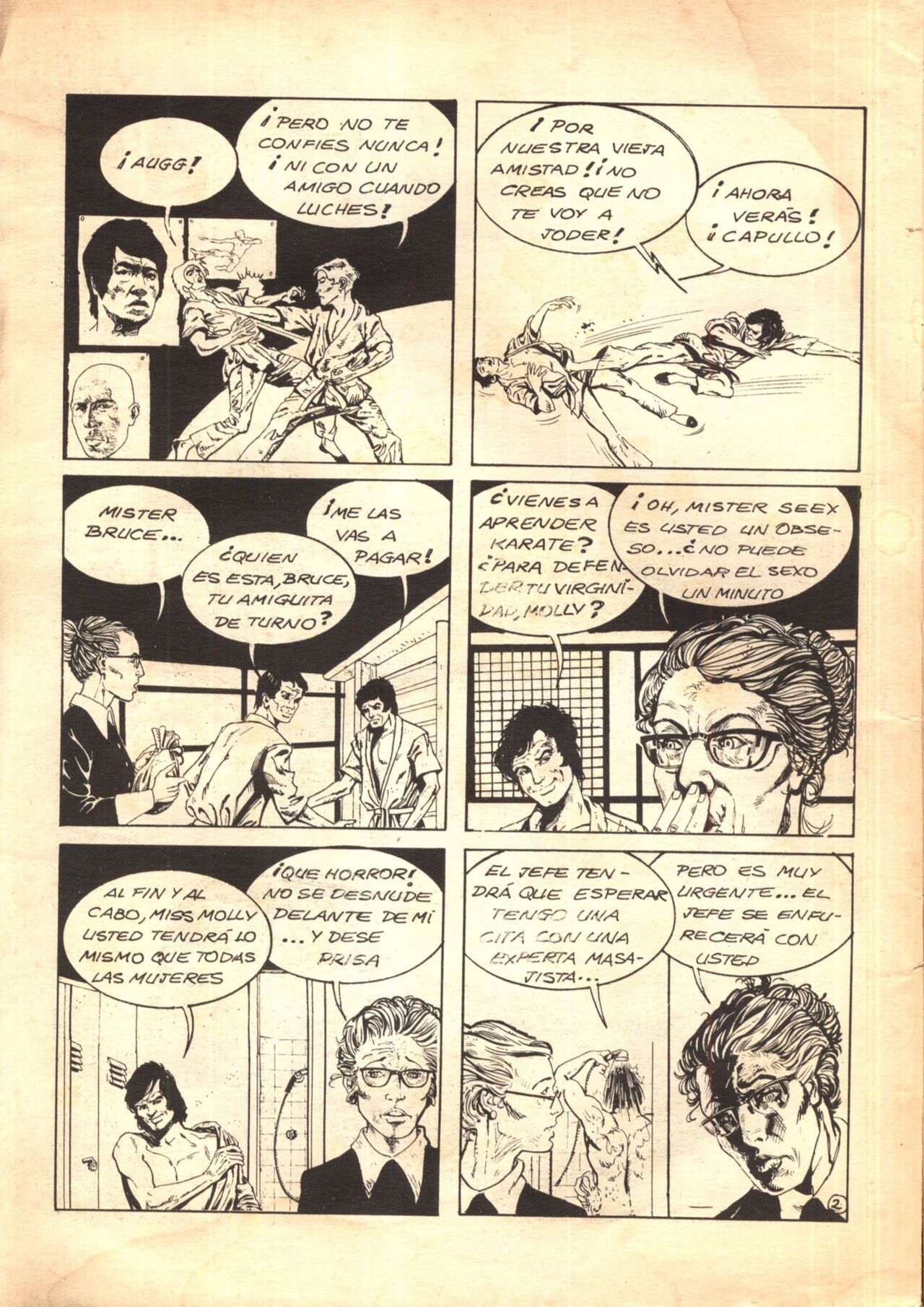 Bruce Seex karateca del sexo n°2 page 4 full