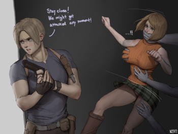 [wjs07] Ashley Taken (Resident Evil 4) [English] cover