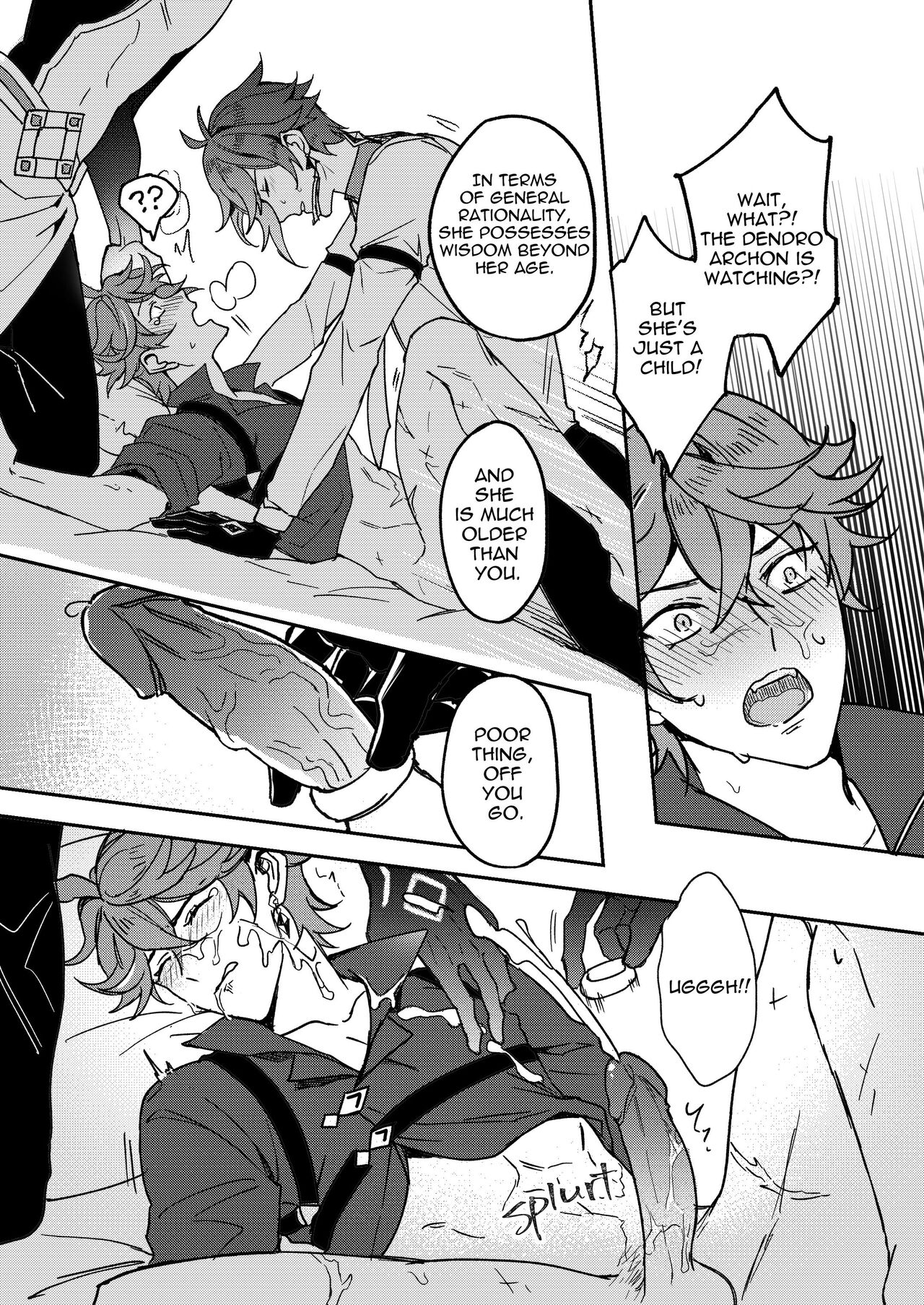 Zhongli + Morax x Tartaglia page 12 full