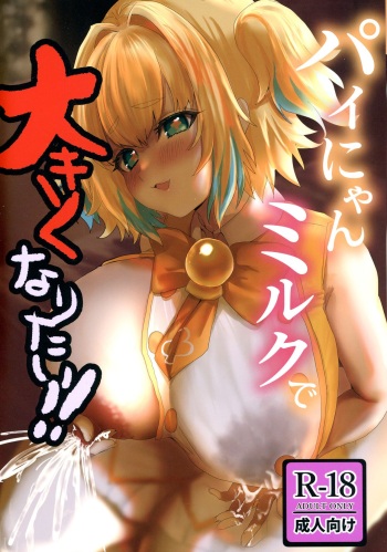 (C101) [House Saibai Kurage (Yamazumi)] Pai-nyan Milk de Oukiku Naritai! (Bomber Girl) cover