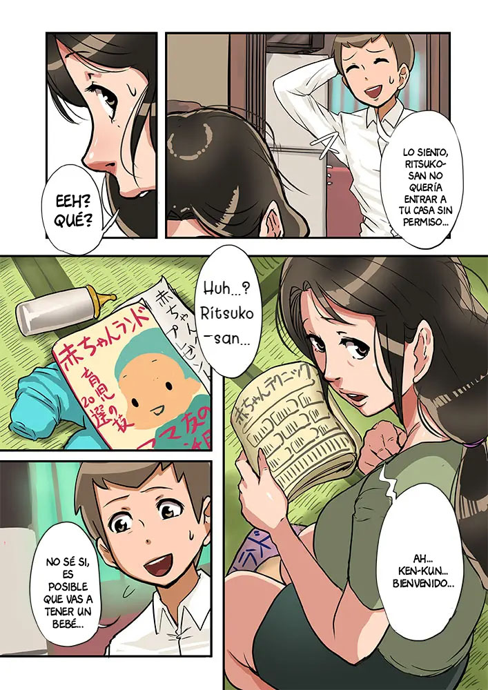Kodomo ga Hoshii Oba-san o Musekinin ni Haramaseru. page 8 full
