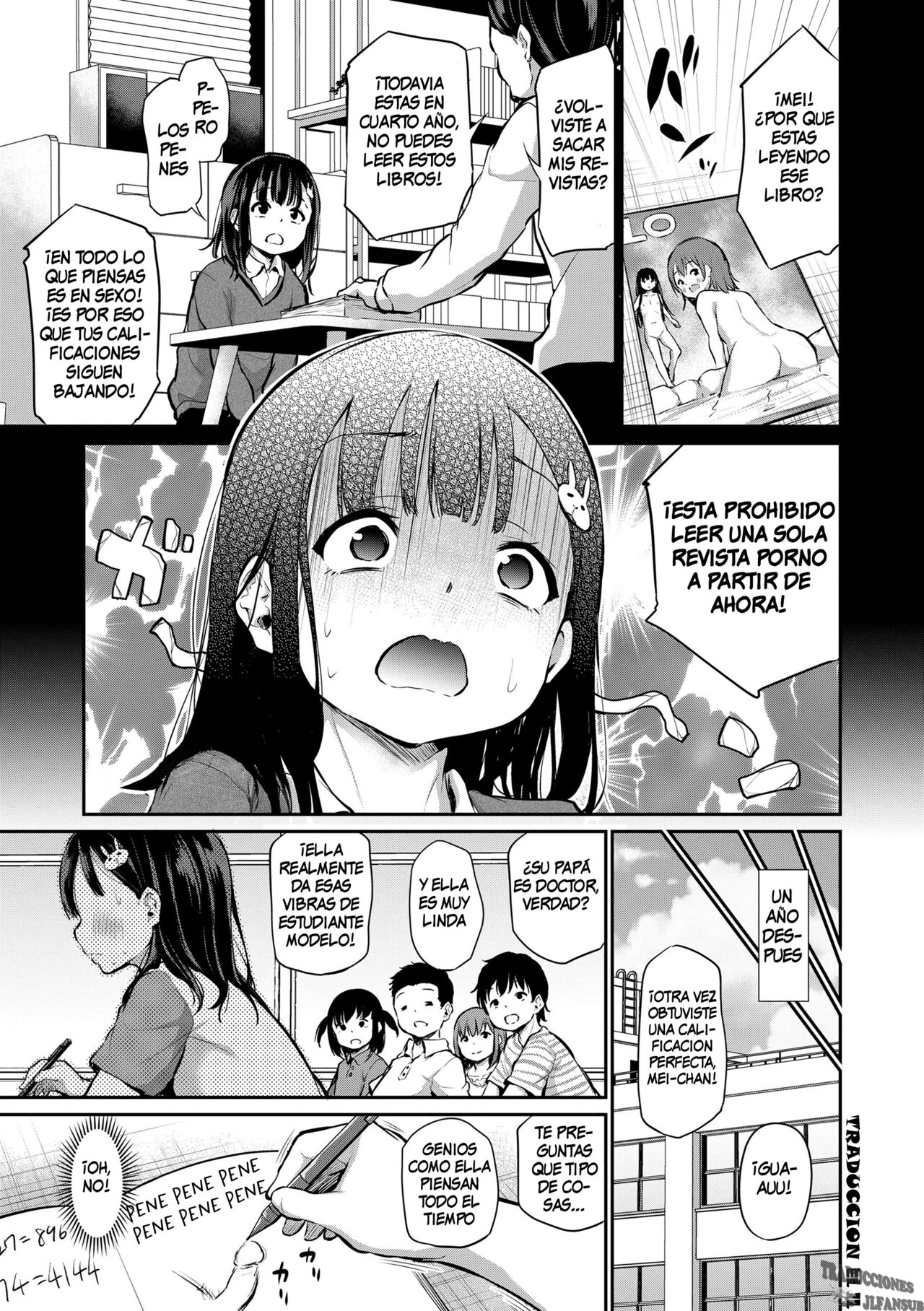 Sensei Ochinchin Misete Kudasai! | Sensei, Please Show Me Your Dick! page 1 full
