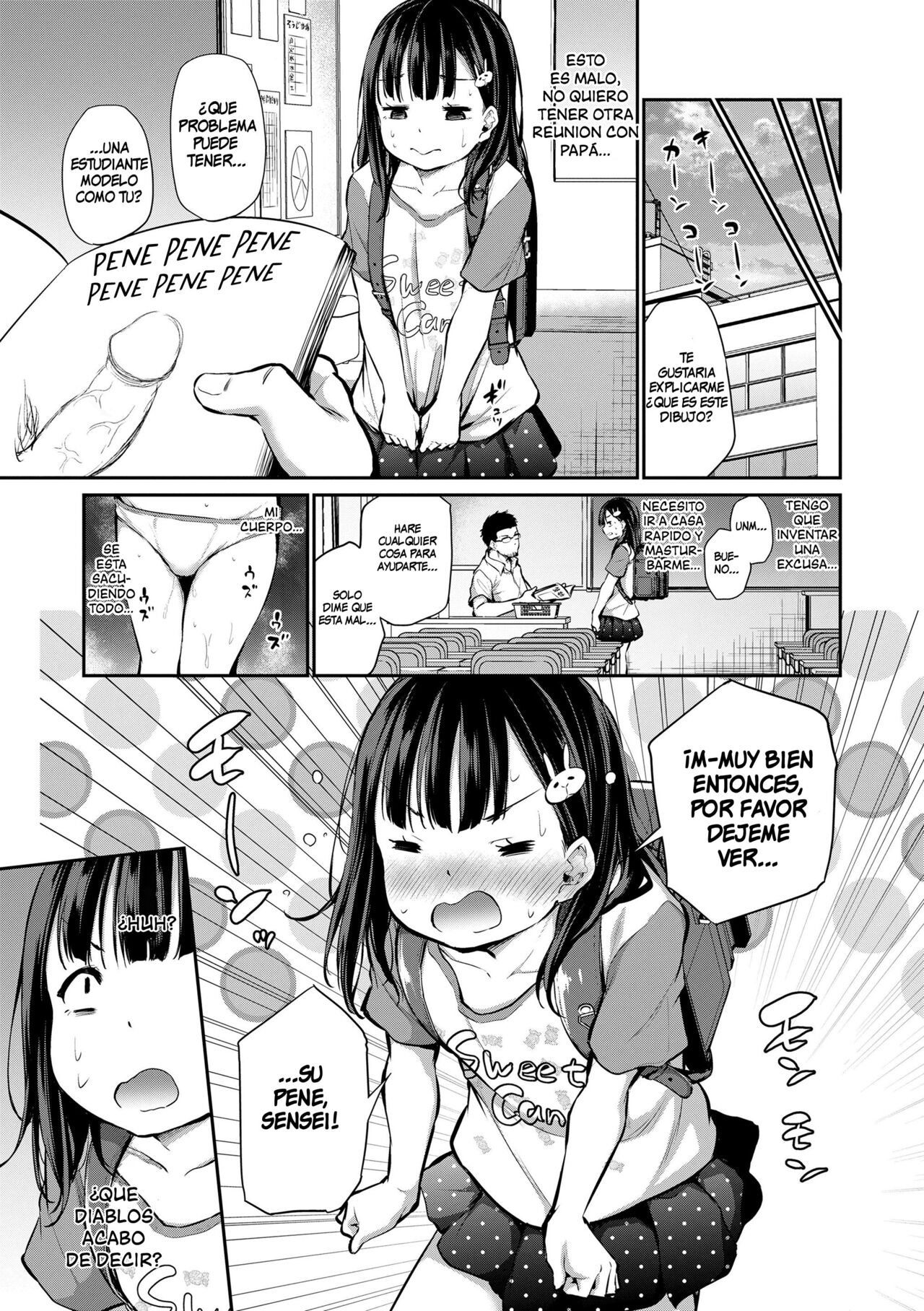 Sensei Ochinchin Misete Kudasai! | Sensei, Please Show Me Your Dick! page 3 full