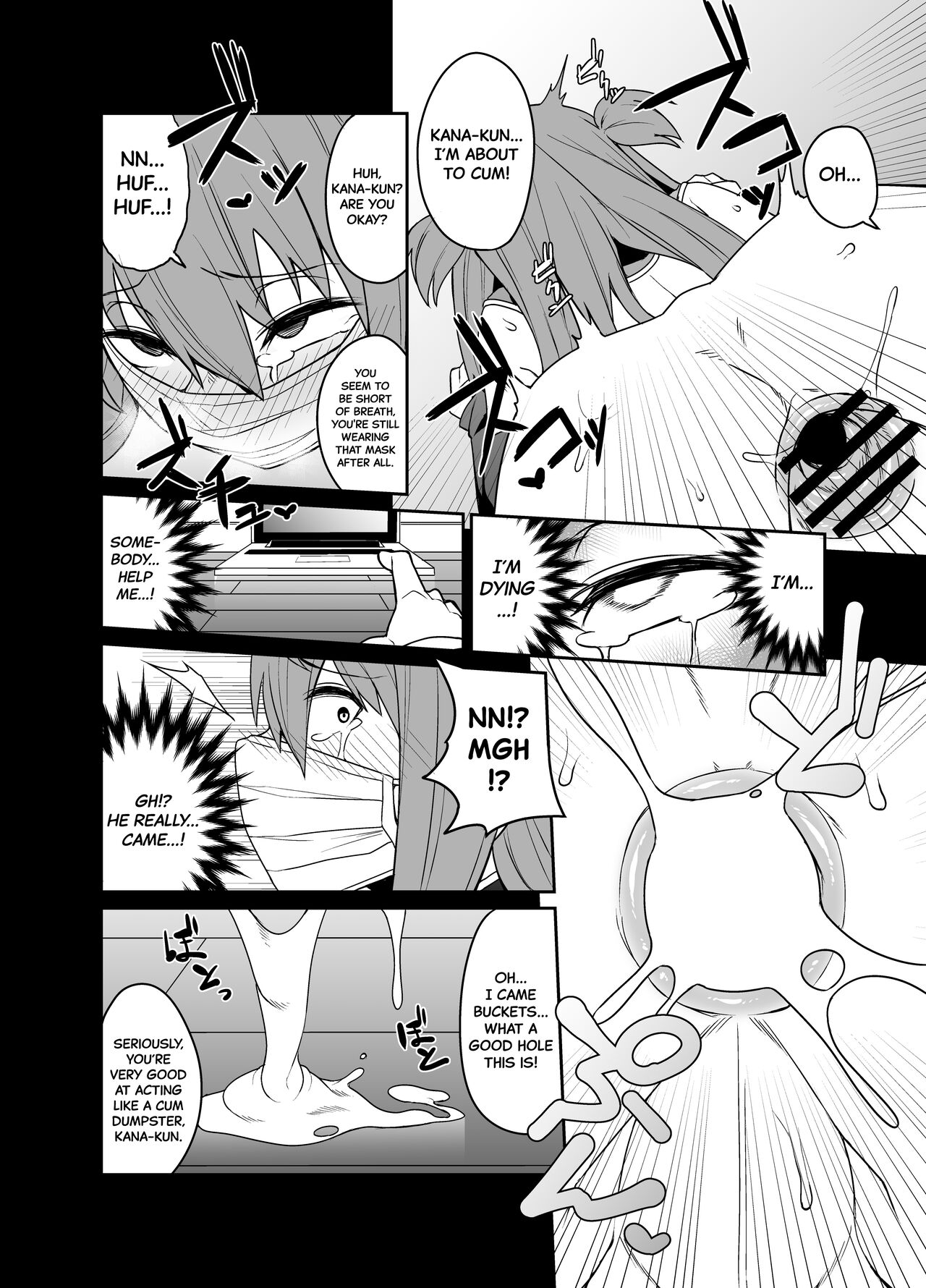 Kimecas ~Josou Daigakusei Rifujin Kimeseku Rape Haishin~ | Drugcast ~Live Rape of a Cross-dressing College Student on Drugs~ page 12 full