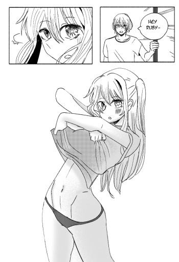 [YuriXkiss] Aqua x Ruby (Oshi no Ko) [English] [Decensored] cover