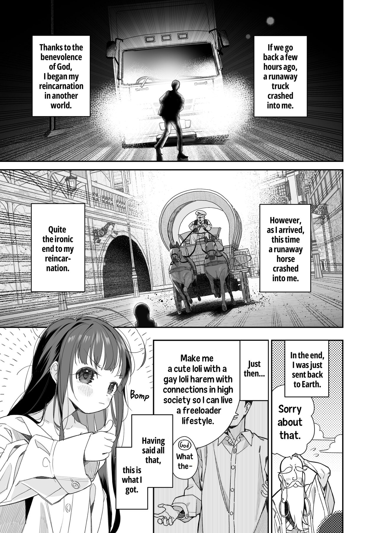 TS Loli Oji-san no Bouken Onanie Hen | Adventures of a Guy who Turned Into a Loli! Masturbation Arc page 6 full