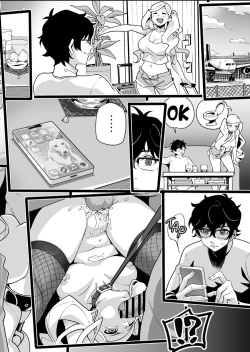 Anne Takamaki, who had a lot of fun at her study abroad destination since Persona 5!