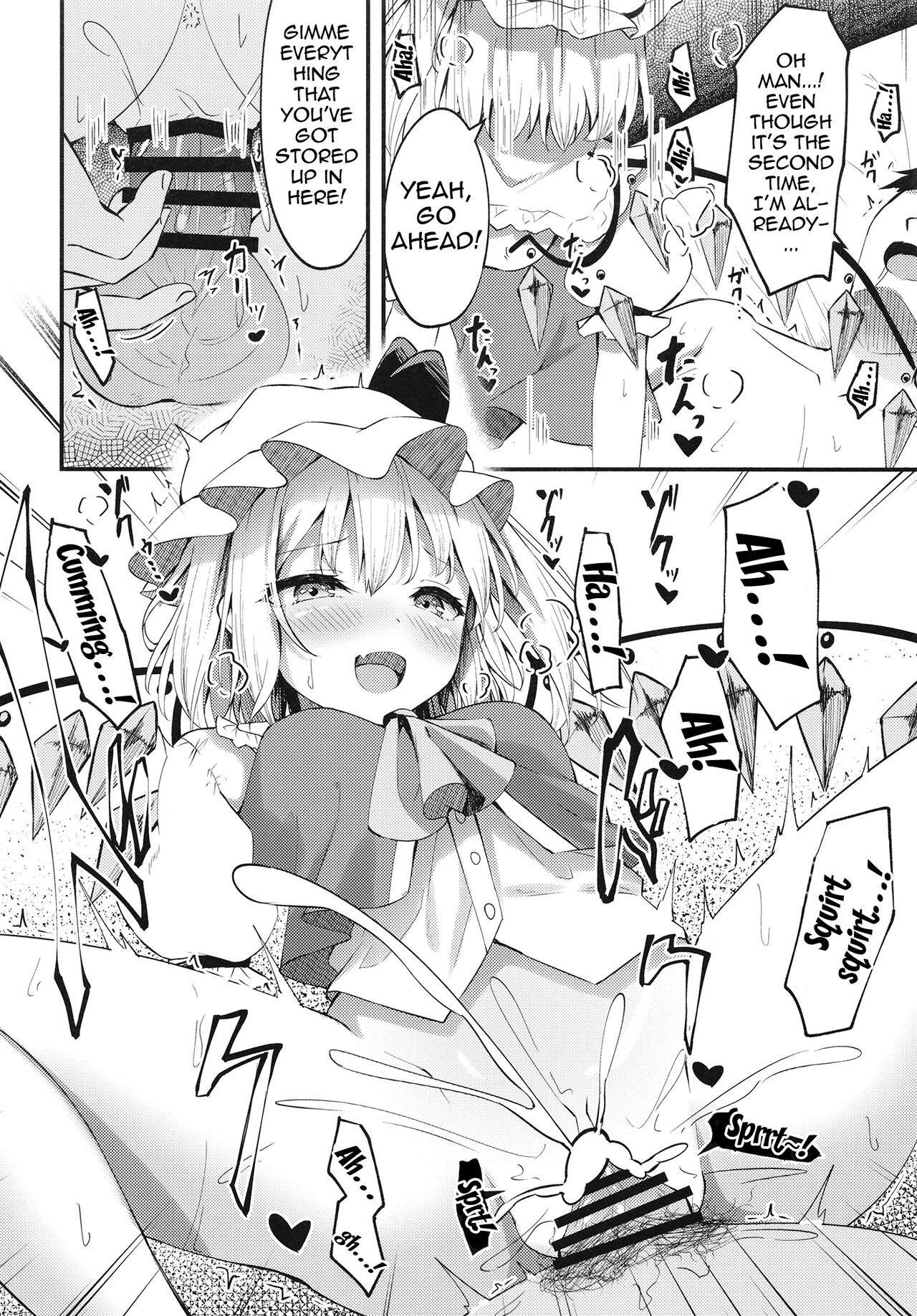 Sakusei Little Flan-chan | Little Flan-chan Semen Wringing page 12 full
