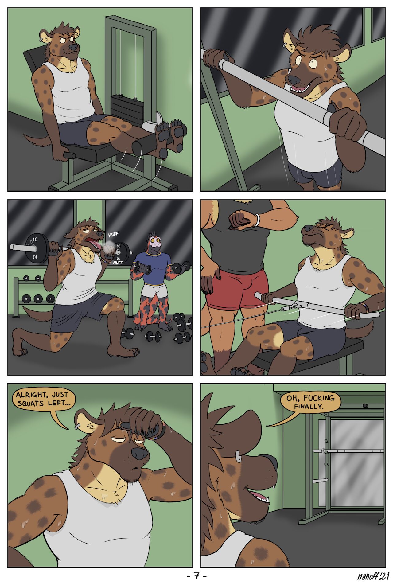 Outclassed + Extras page 8 full