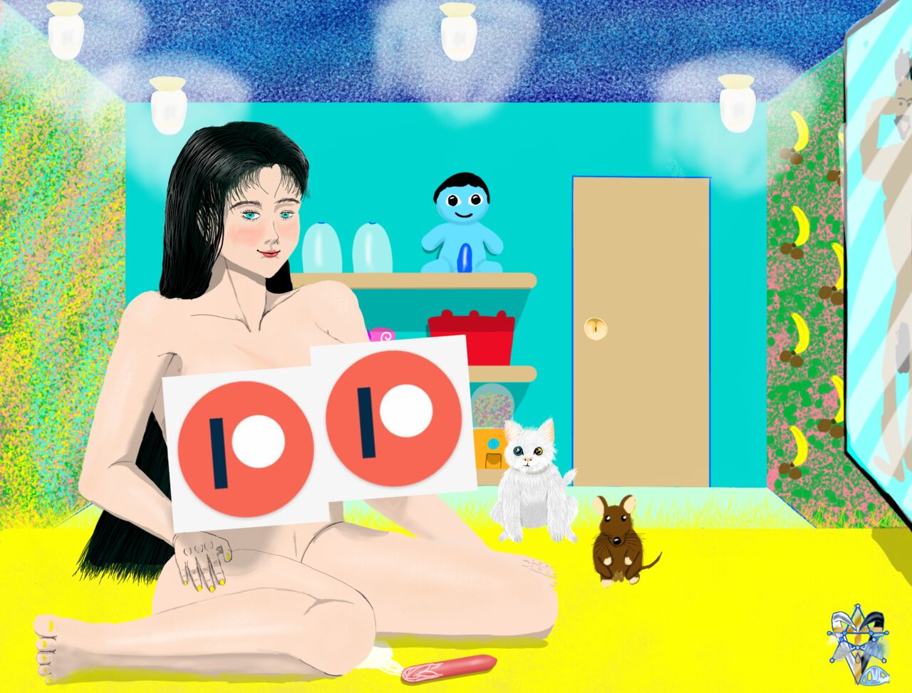 My Arts Achelia Busty Breastfeeding page 3 full