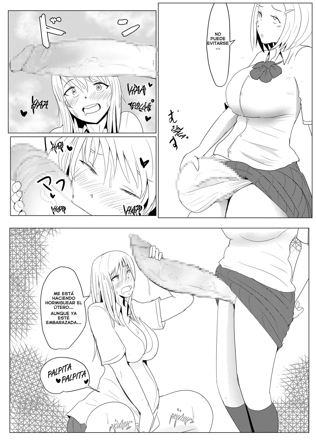 Yarichin Futanarikko no Tanetsuke Nikki JK Hen Sono 2 | Diario de Apareamiento de Yarichin Futanarikko Edición JK Parte 2 page 12 full