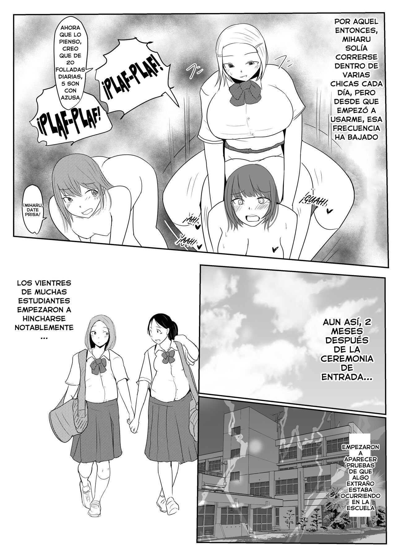Yarichin Futanarikko no Tanetsuke Nikki JK Hen Sono 2 | Diario de Apareamiento de Yarichin Futanarikko Edición JK Parte 2 page 6 full