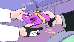 Making up with Melony