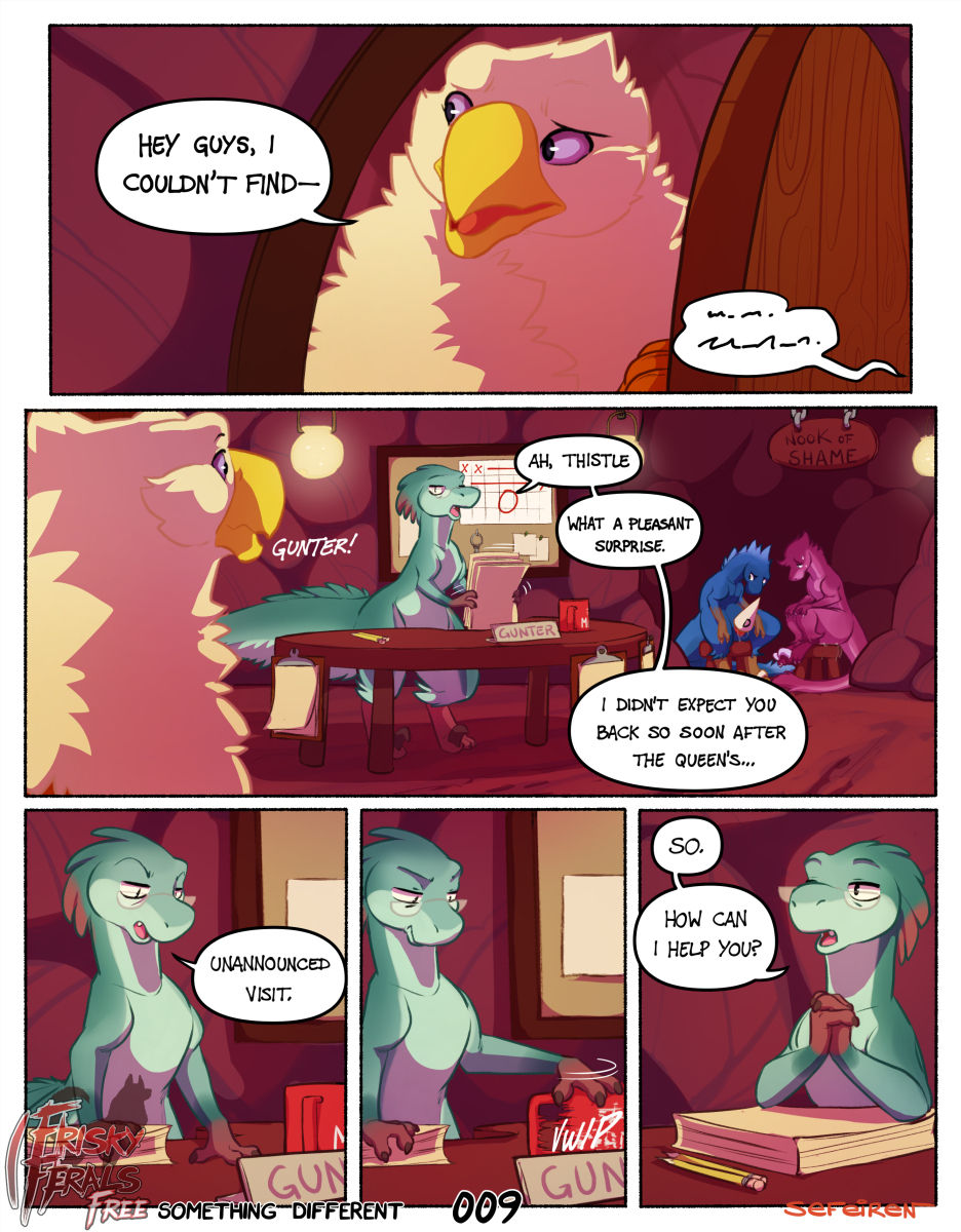 Frisky Ferals - Something Different page 10 full