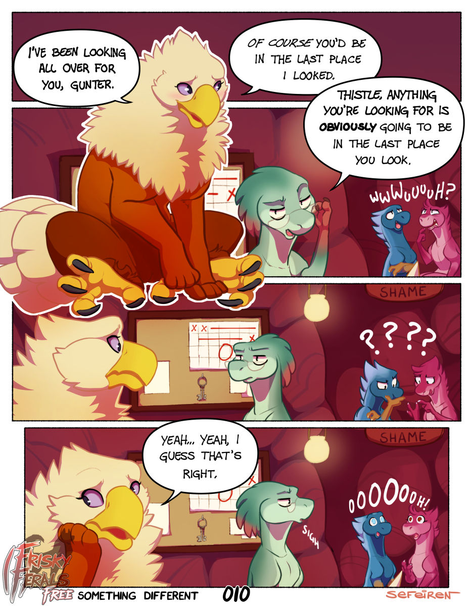 Frisky Ferals - Something Different page 11 full
