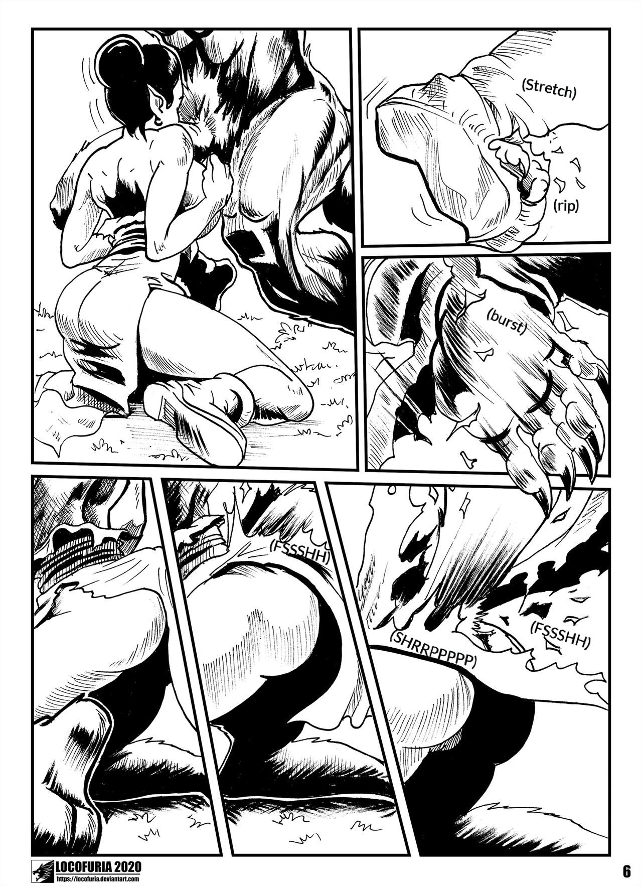 Lycanball with dialogue page 11 full