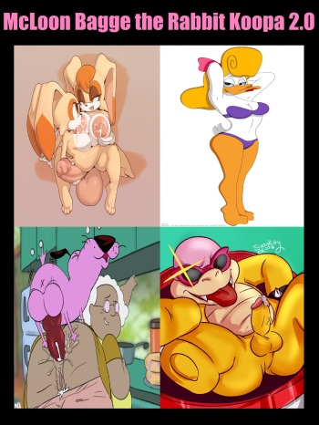 [Editimation] Cream the Rabbit's Porn Pics on McLoon Bagge the Rabbit Koopa 2.0 ♂️♀️⚧️ 💋🧤🏰 cover
