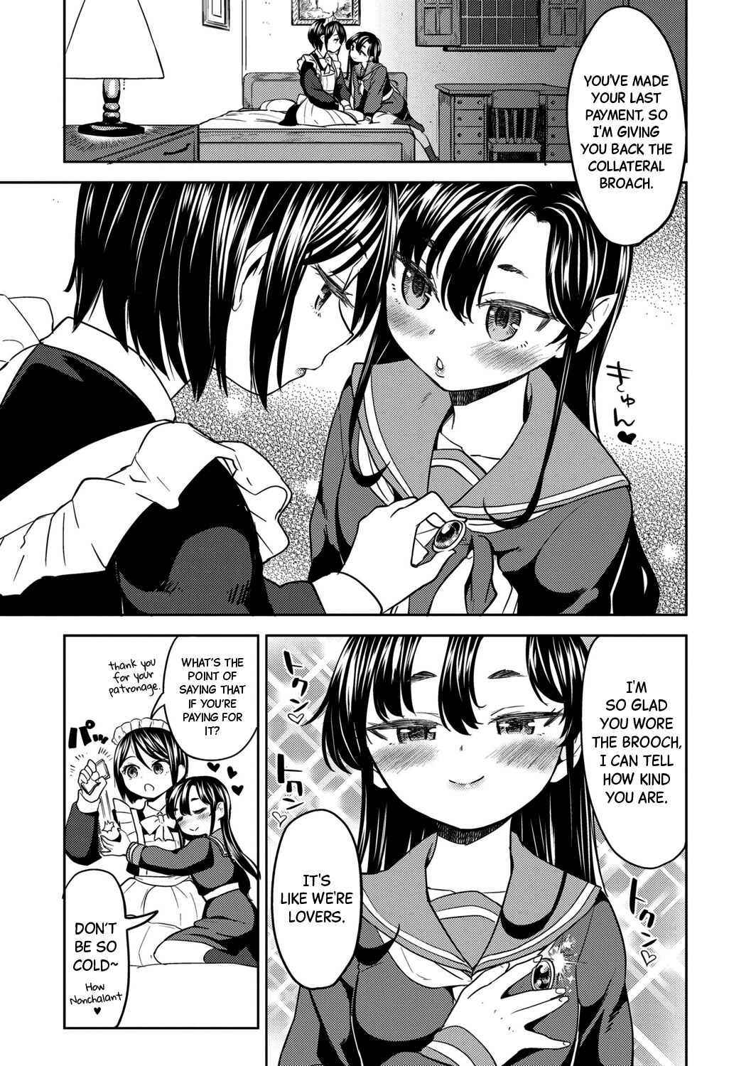 Mochizuki Ketsueki Kenkyuujo no Musume Ch.2 | The Girl from the Mochizuki Blood Science Lab Ch.2 page 5 full
