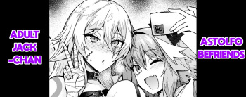 [Ankoman]  Otona Jack-chan, Astolfo to Nakayoku suru | Astolfo Befriends Adult Jack-chan (Fate/Grand Order) [English] cover