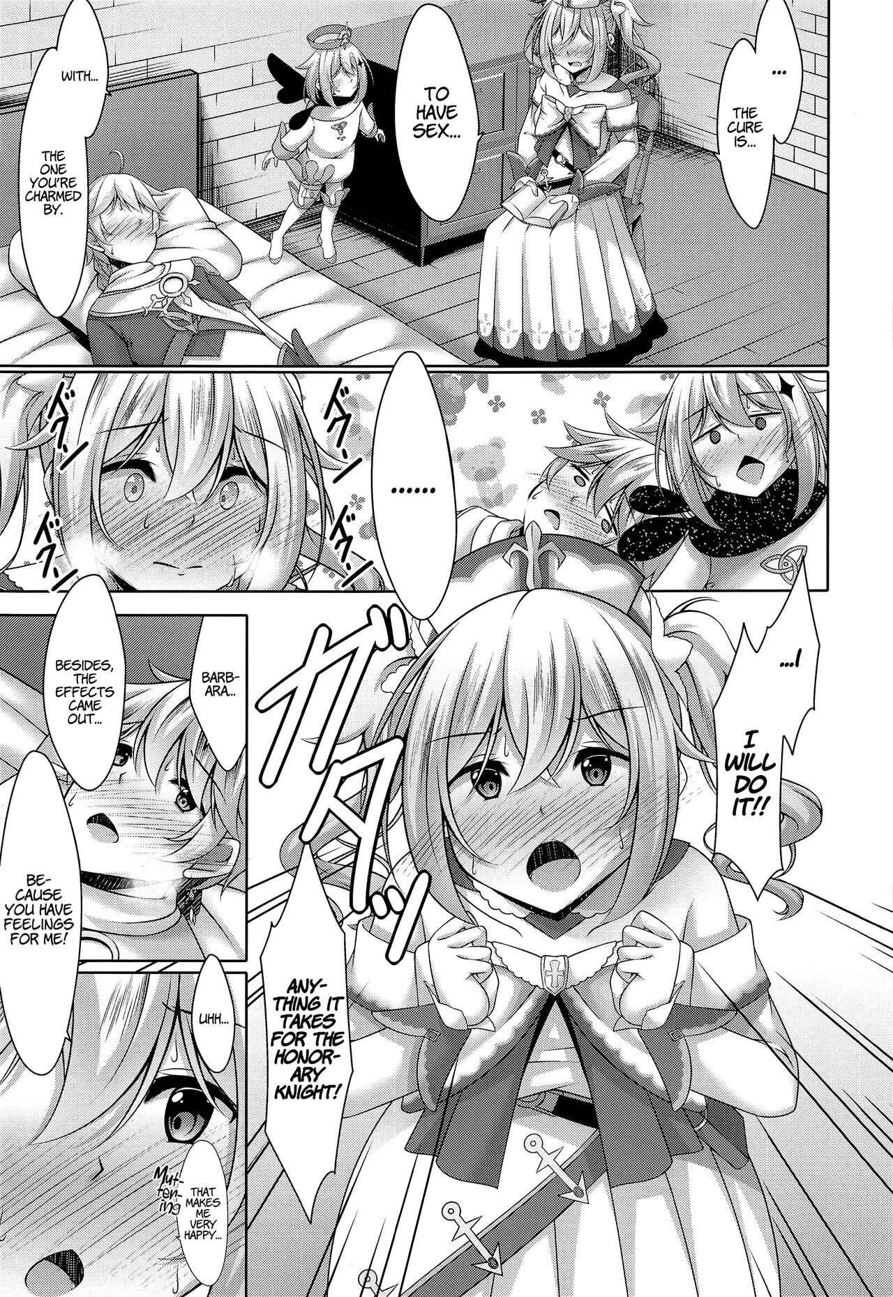 Barbara no Kenshin | Barbara's Devotion page 10 full