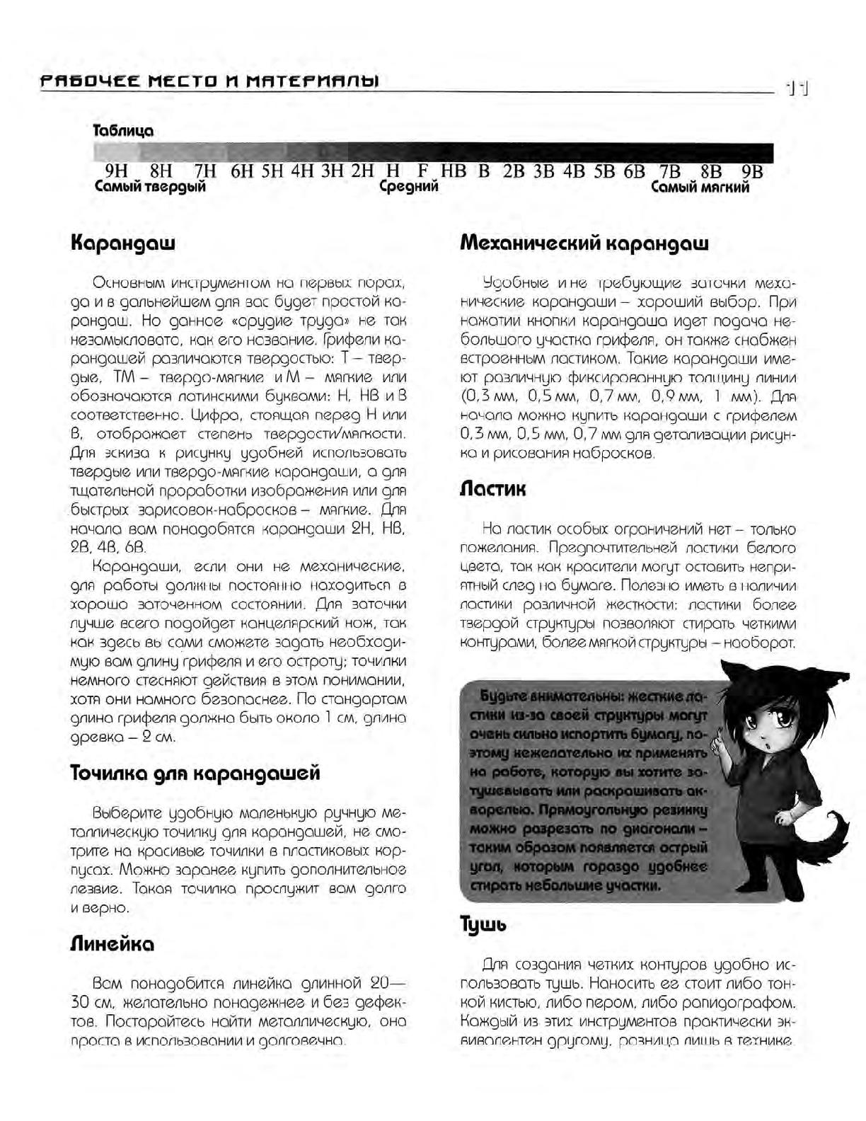 Zharinov A.A. - Manga. Learning to draw Japanese comics page 12 full