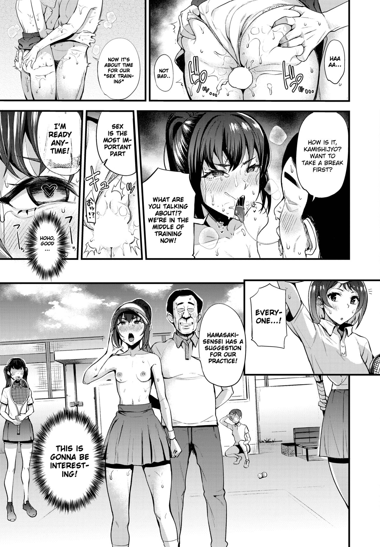Hypnotic Domination ~ The Fall of Tennis Club Ace ~ page 11 full