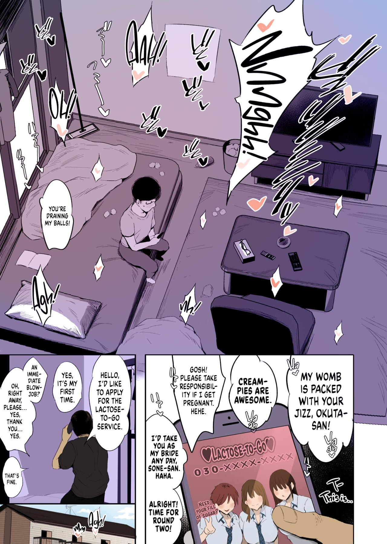 Oppai Taritemasu ka? | In Need of Tits? page 12 full