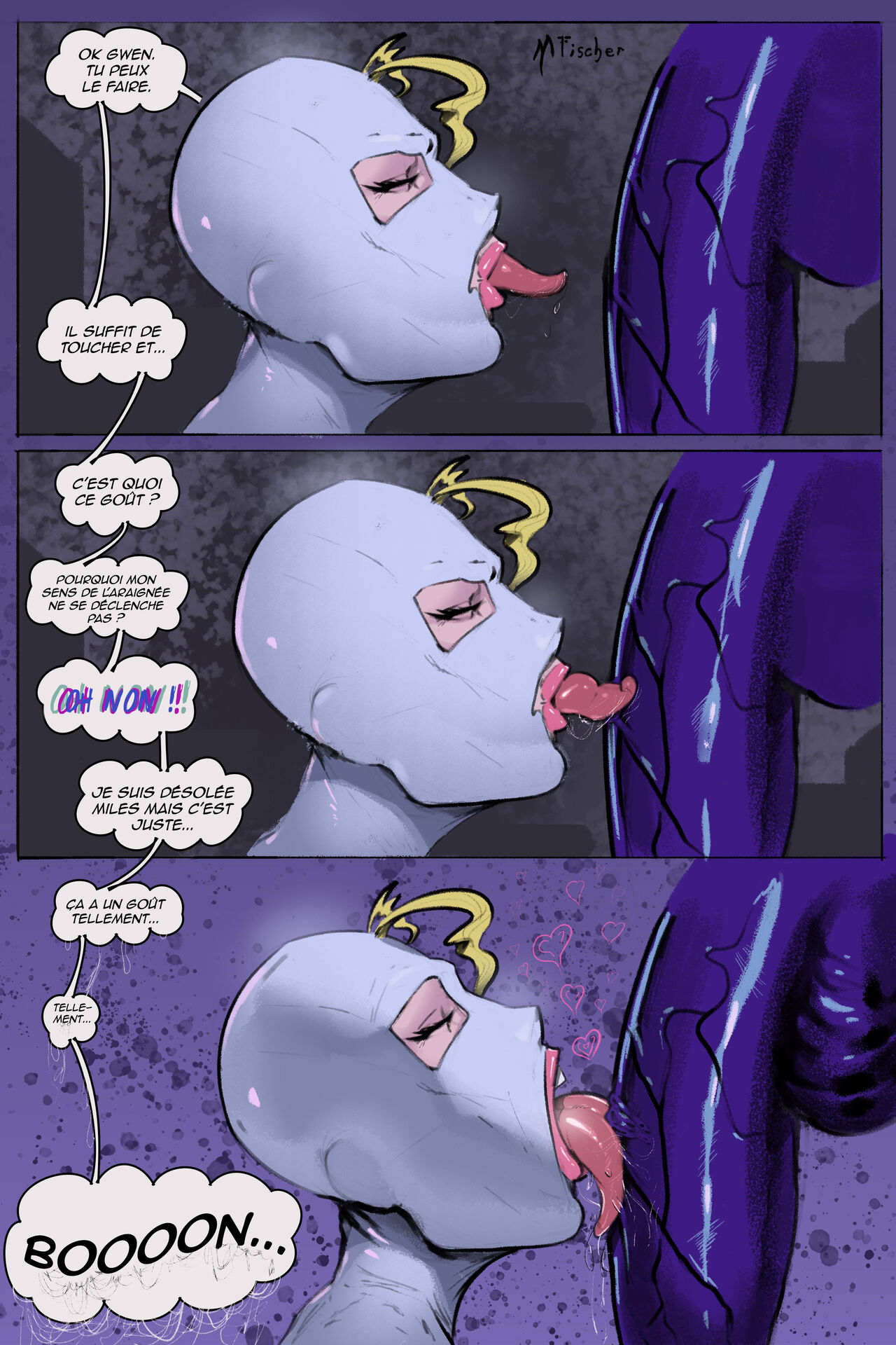 Venom's Kiss #1 - Spider-Gwen vs Venom page 10 full