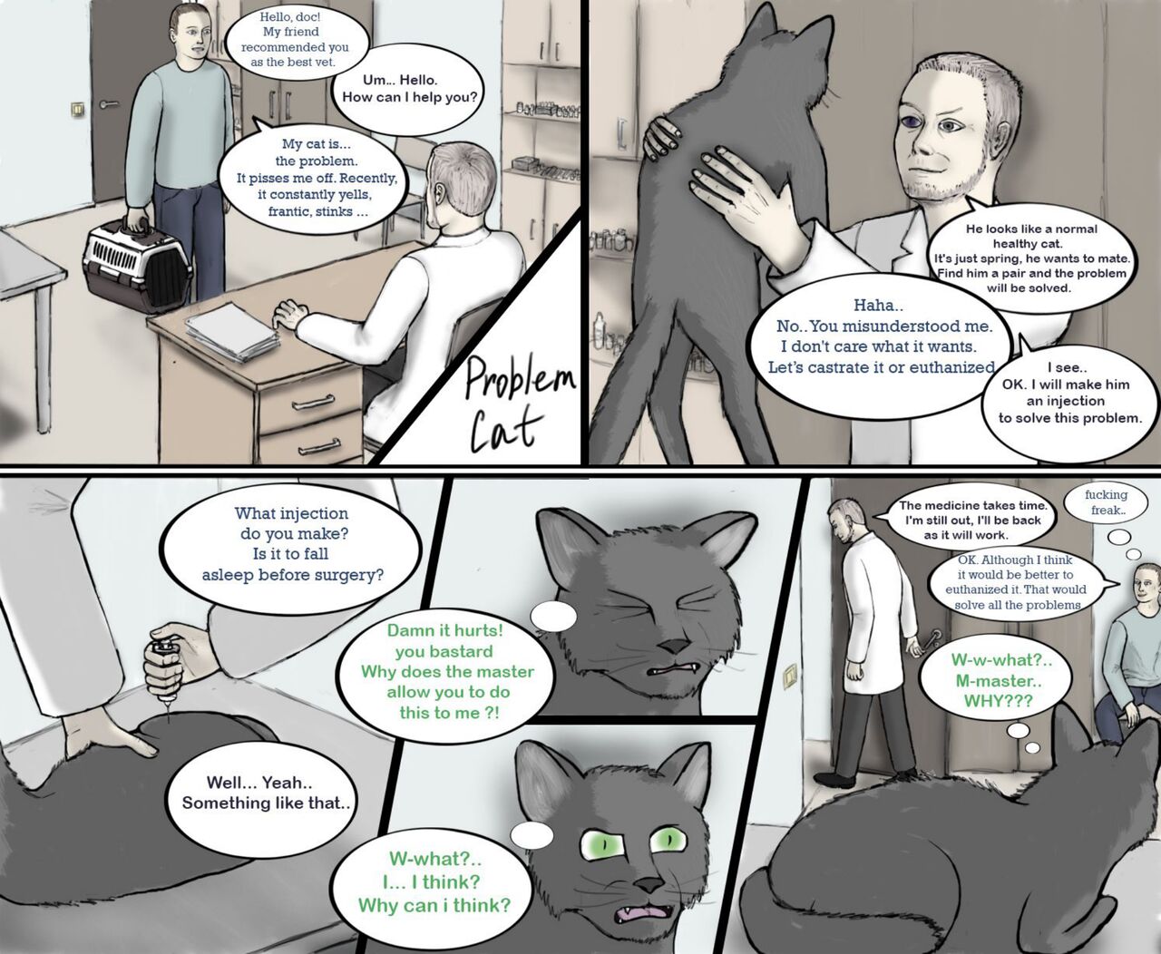 Problem Cat page 1 full