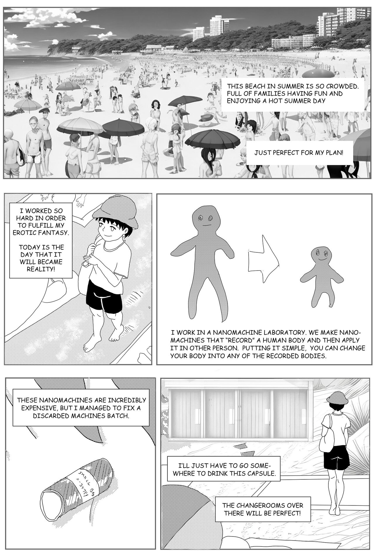 I Wanted to be Watched so I Transformed Myself  into a Loli! page 3 full
