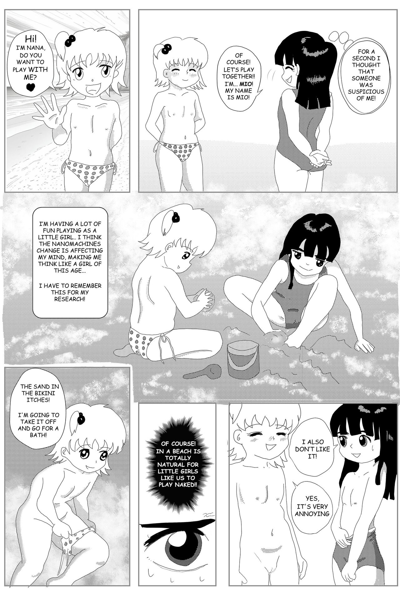 I Wanted to be Watched so I Transformed Myself  into a Loli! page 7 full