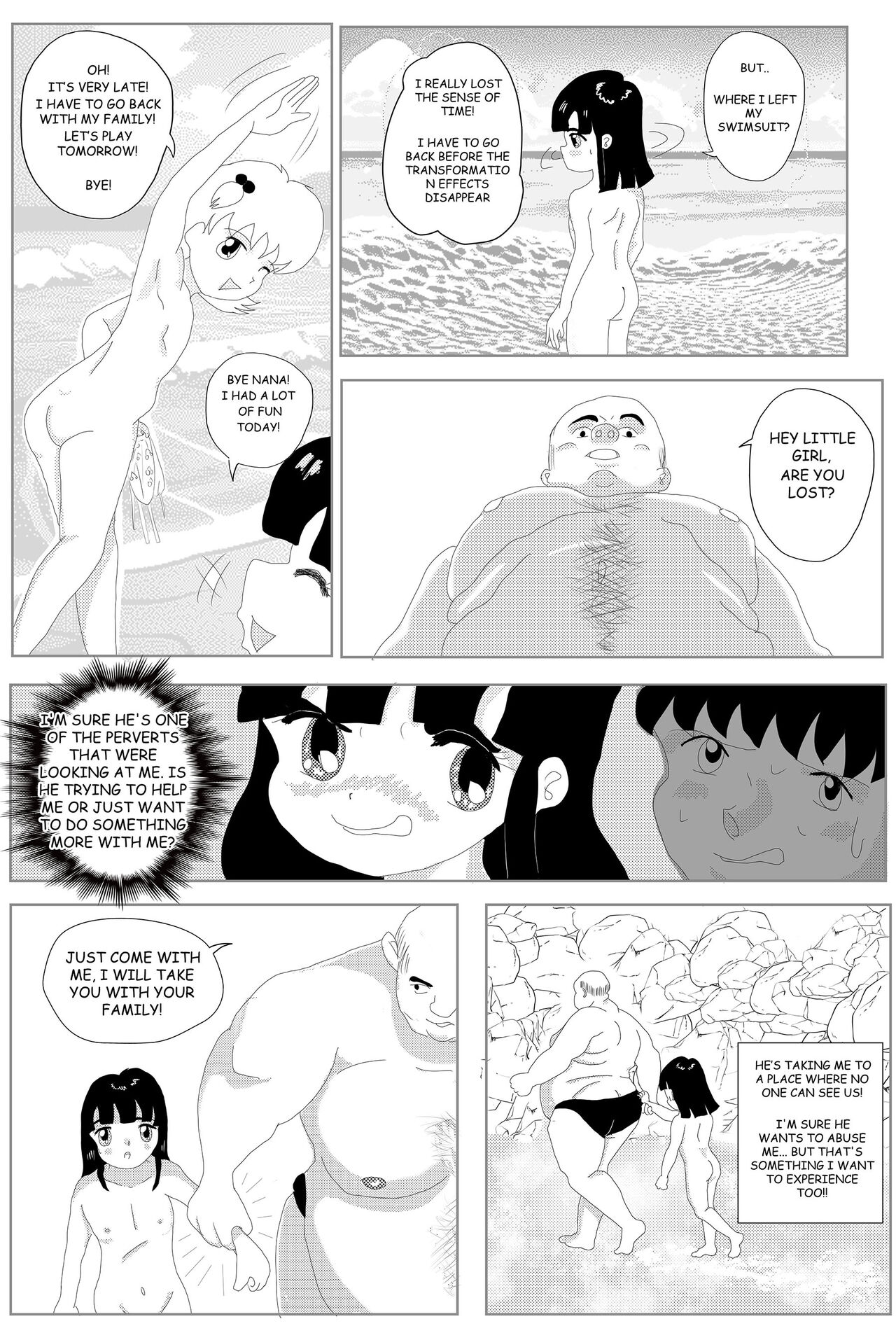 I Wanted to be Watched so I Transformed Myself  into a Loli! page 9 full