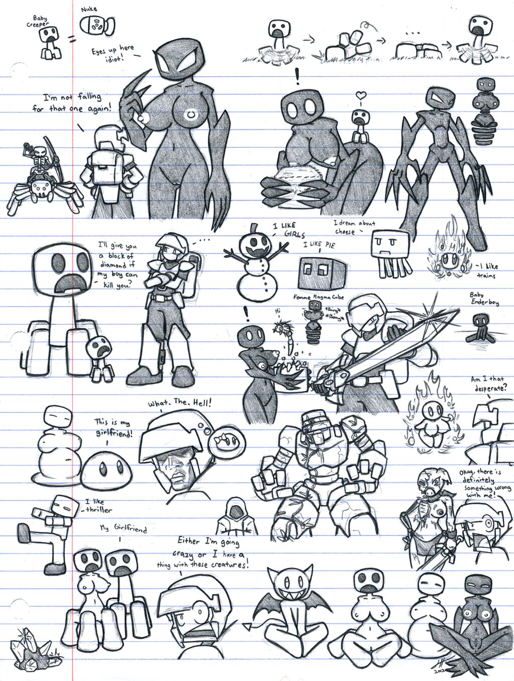 Mutantnight / Gold-Paladin Art Archive page 5 full