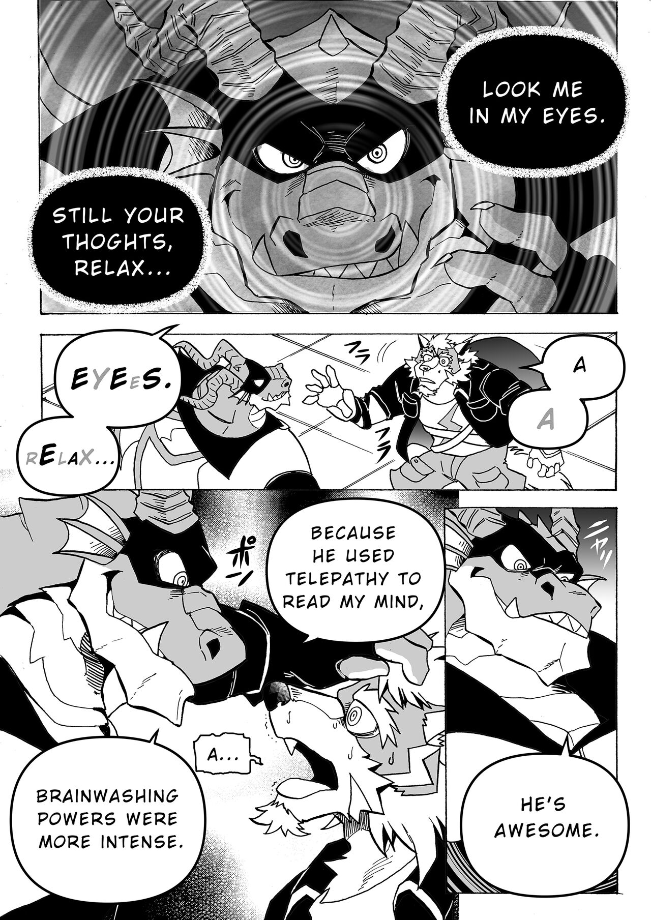 Until the Fall of the Telepathic Hero page 5 full
