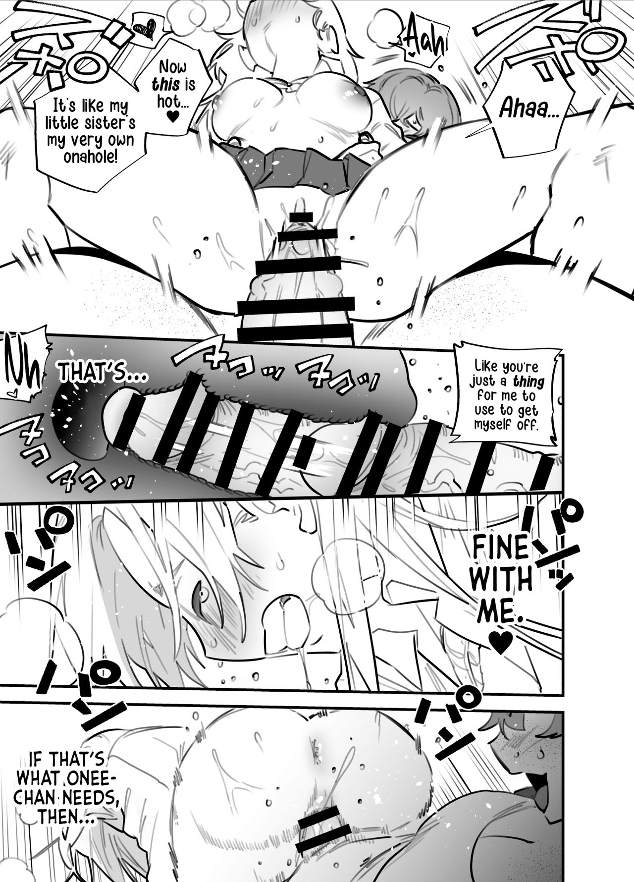 Hitorijime - Futanari Ane x Imouto | All Mine - Futa Older Sister x Little Sister page 12 full